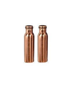 Copper Water Bottle with logo and custom engraving high quality manufacturer for water bottles india copper hammered - Product Image 3