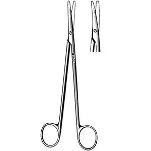 WELLER Dissecting Scissors, Curved, 280 mm (11), Heavy Pattern, Blunt-Blunt, Sterile, Reusable