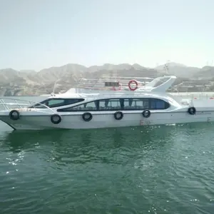 Barco de pasajeros de fibra de vidrio, 15,8 m, 53ft, para ferry y turista