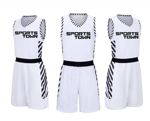 Unisex Basketball Uniform Fully Sublimation Custom XXL XXXL Set Breathable and Plus Size OEM Customized - Product Image 2