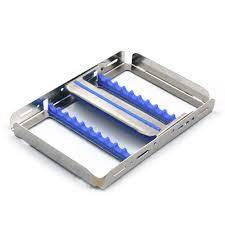 Cassette de Esterilización Dental, Bandeja para Instrumentos Estériles, Cassette Desmontable para Autoclave, Bandeja de Acero Inoxidable, Caja de Almacenamiento Personalizada - Product Image 4