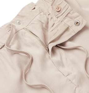 Bermudas para hombre con logotipo personalizado en relieve, impermeable, de secado rápido, transpirable, de algodón, tela de felpa francesa, con cordón en la cintura, informal - Product Image 3