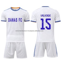 T-shirt et ensemble de football pour hommes, design personnalisé de haute qualité, tenue de club, rétro, 2022