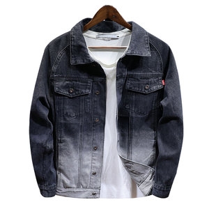 Vestes en jean pour hommes de haute qualité, à col montant, avec logo brodé, tendance et très vendues - Product Image 4