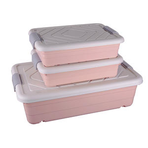 Caja de almacenamiento de plástico pp para el hogar, contenedor debajo de la cama con tapa, 2021 - Product Image 3