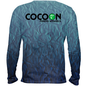 2025ใหม่เสื้อตกปลารังไหมพิมพ์ลายคุณภาพพรีเมี่ยมงานศิลป์สั่งทำธงสหรัฐอเมริกามาร์ลินสำหรับตกปลา - Product Image 4