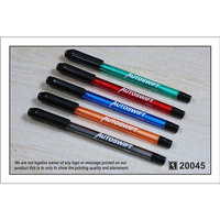 Grosir pulpen bolpoin promosi kustom profesional pasokan produsen OEM pena bolpoin plastik