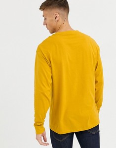 New Arrival Men's 100% Cotton <b>Black</b> And Yellow Long Sleeves Plain T-<b>Shirts</b> With Your Own Logo - Product Image 4
