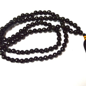 Onyx negro facetado japonés Mala para la venta | Onyx negro facetado japonés Mala mayorista | Onyx negro facetado japonés Mala en línea - Product Image 1