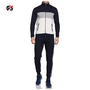 Men's Sweat Suit Customized Logo Fabric Printing 100% Cotton Fleece Daily Routine Wear OEM Service Type High Quality Tracksuit - Product Image 1