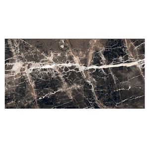 Carreaux de sol en porcelaine brillante de couleur foncée avec une large gamme de Collection de Design en taille 60x120CM provenant d'inde - Product Image 1