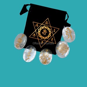 รับชุดคริสตัลควอตซ์ Reiki Healing Set ออนไลน์: คริสตัลควอตซ์เรกิ Healing Set For Sale - Product Image 1