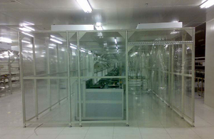 Oem GMP ISO 6 ISO 8 PVC tấm Tường mềm tường di động phòng sạch Lều container nhà sản xuất - Product Image 3