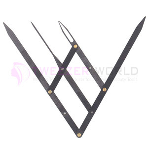 Regla Proporcional Dorada para Cejas Permanentes, Guía de Medición Simétrica para Tatuaje de Cejas, Herramienta de Medición - Product Image 5