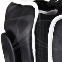 Protège-tête en cuir pour entraînement et sparring MMA
