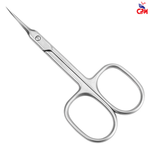 Tijeras para cutículas de diseño ergonómico, tijeras duraderas de acero inoxidable para piel muerta, para pedicura y manicura - Product Image 4