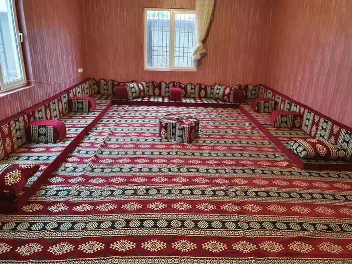 Arabic floor seating customizable l u shaped sets