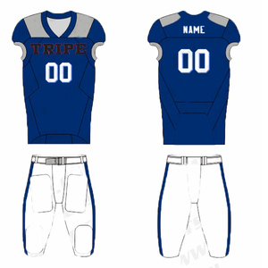 Soccer Sport Wholesale American Football Jerseys Pants Custom Sublimation Printed Short Sleeve 100% Polyester Plus Size Uniform - Product Image 4