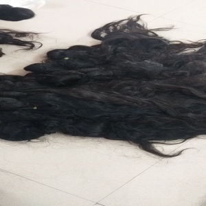 Temple-cabello humano sin procesar, pelo indio sin procesar al 100%, con una sola cutícula, pelo virgen alineado - Product Image 1