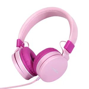 KH1 85db Baby Student Schult asche Mikrofon kabel Farbe Kind Headset Für Jungen Mädchen Kinder Kopfhörer