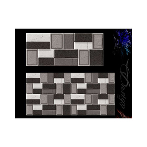 Soon Porcelain Wall Tiles 250x600mm Flower & Plants Texture Rustic Design Outdoor Hotel Use Antibacterial Anti-Slip Matte Finish - Product Image 1