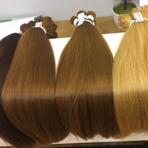 100% vierge Remy cheveux humains alignés cuticule cheveux faisceaux pour cheveux tissage Extensions vague profonde 12 "-30" en vrac Vietnam cheveux - Product Image 2