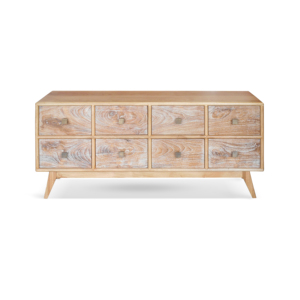 Cómoda Miguel, Aparador de Diseño Moderno y Natural para Sala de Estar, Dormitorio, Hogar, Hotel - Product Image 2