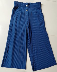 Branded Premium Quality Summer Striped Plaid <b>3</b>/<b>4</b> Jeans for Girls <b>Women</b> Polyester Cotton Spandex Knitted <b>Trousers</b> Wholesale Stock - Product Image 1