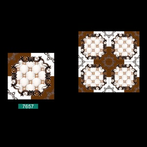 Baldosas de porcelana pulida populares de diseño de alta resolución para baño 40x40cm - Product Image 5