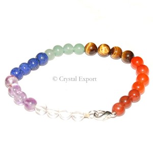 Supplier of <b>Chakra</b> Round Beads <b>Bracelets</b> : <b>Chakra</b> Round Beads <b>Bracelets</b> for Sale - Product Image 1
