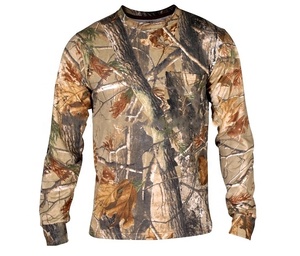 T-shirt de chasse Polo de chasse T-shirt imprimé jungle - Product Image 4