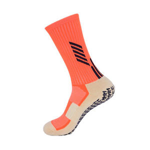 Chaussettes de sport antidérapantes à tube thermique en éponge athlétique personnalisées pour hommes adultes basket-ball et équipe de football haut bas Logo imprimé - Product Image 6