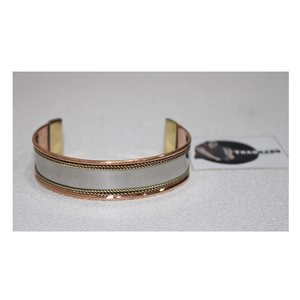 Customize Fashion <b>Copper</b> Cuff Bangle <b>Bracelet</b> Cufflink or Cufflinks Fashion Jewelry for Ladies at Wholesale Price Tradnary - Product Image 1