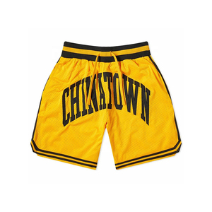 Basketball Retro <b>Shorts</b> Eco-Friendly Solid Polyester Mesh <b>Sweat</b>-Absorbing Anti-Shrink <b>Men</b> Team Wear in Wholesale - Product Image 1