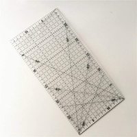 Règle en vinyle de coupe pour T-Shirt, tissu en plexiglas transparent, imprimé travail du tissu, nouveau modèle