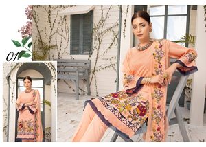 Pakistanaise Shalwar Kameez Bas Prix Indien Ethnique Partie Porter des Costumes pour Femmes Dames Coton & Pelouse Robe - Product Image 2