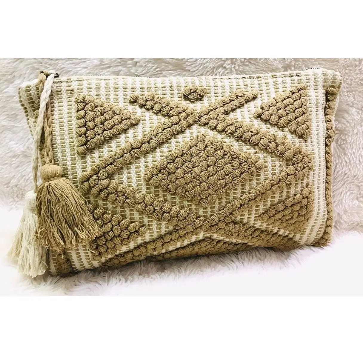 100% Katoen Schroefdraad Avond Clutch Bag Groothandel Bulk Aankoop Vrouwen Envelop Clutch Bag Leverancier Uit India