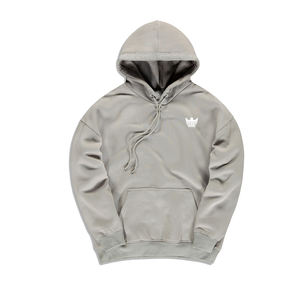 Sudaderas con capucha de lana para hombre, suéter personalizado con Logo en blanco, gris - Product Image 1