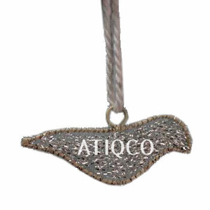 เครื่องประดับตกแต่งต้นคริสต์มาสแบบแขวน รุ่น Atiqco 892 ทำจากลวดเหล็กและลูกปัดแก้วรูปดาว ขนาดเล็ก สำหรับใช้ภายในอาคาร - Product Image 2