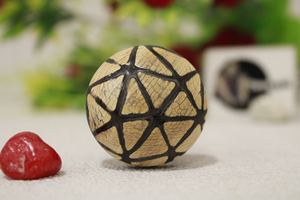 Perillas de Panel de cuerno Natural hechas a mano en forma redonda sala de estar cocina y Hardware muebles para puerta cajón gabinete India - Product Image 2