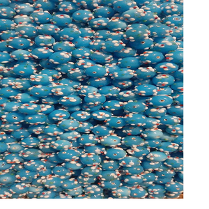 Cuentas de cristal azul claro personalizadas en un hermoso surtido de impresionantes multicolores para diseño de joyas y Tiendas de Cuentas - Product Image 6