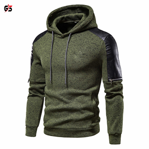 Top Premium Quality Fashion Men's Tracksuit Full Customized <b>Embroidery</b>/Print/Patch Logo Print Pullover Hoodie & Jogger <b>Set</b> - Product Image 2