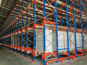 Vietnam's UPRIGHT DEXION Mechanical Radio Shuttle Vehicle Rack Corrosion Protection Green Steel Construction Automatic Pallet - Product Image 4