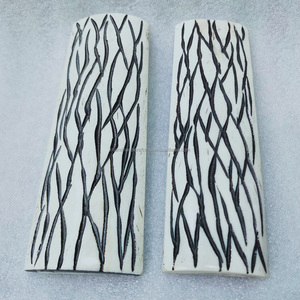 Balance d'os de chameau pour enfants, rayon plat et de couleur blanche, de jigging, plaques/vierges - Product Image 6