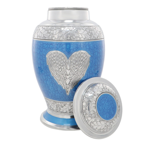 High Quality American Style Metal Design <b>Memorials</b> Engraved Cremation Urns - Product Image 4