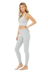 Mallas suaves hechas a medida para mujer, Conjunto de sujetador para yoga, entrenamiento, correr, informal, con estampado personalizado - Product Image 2