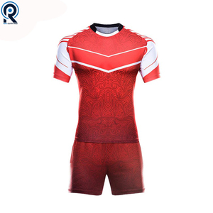 Uniforme de Rugby Personalizado con Logotipo, Transpirable, 100% Poliéster, de Alta Calidad y Buena Venta, Jersey y Uniformes de Rugby Personalizados - Product Image 2