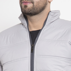 Wholesale Latest Design Hooded Bomber Jacket Soft <b>Shell</b> <b>Light</b> Cotton Filled for Men Polyester Bubble Puffer Winter - Product Image 5