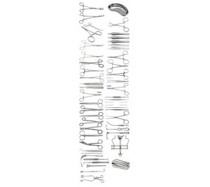 ชุดเครื่องมือผ่าตัดคุณภาพสูงเกรดเยอรมันแหล่งพลังงานด้วยมือวัสดุสเตนเลสพื้นฐานสำหรับเครื่องมือผ่าตัด - Product Image 3