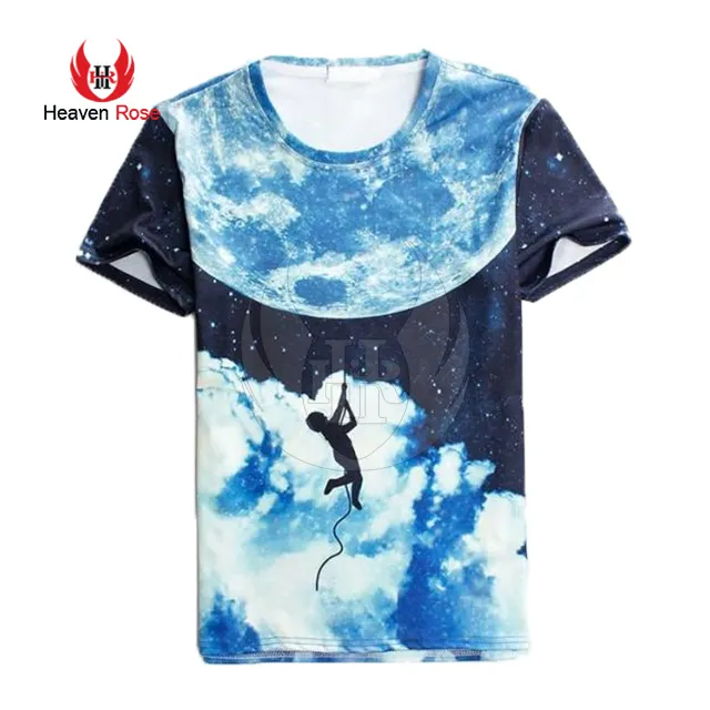 H-R-I Hot Fashion Mannen Nieuwe Stijl Sublimatie T-Shirts Uitstekende Kwaliteit Spullen Custom Logo Afdrukken Casual Gebruik Trainingspakken